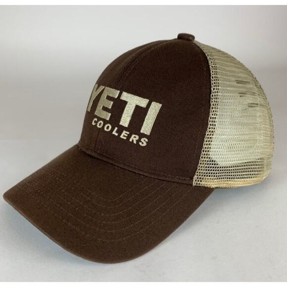 Yeti Other - YETI Coolers Mesh Snapback Bad=seball Hat Cap Adjustable Blue White